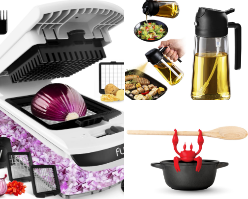 Kitchen gadgets must have cover photo collage