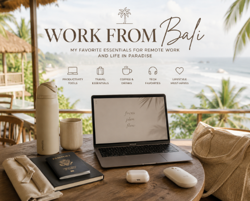Work From Bali 🏝️ cover photo collage