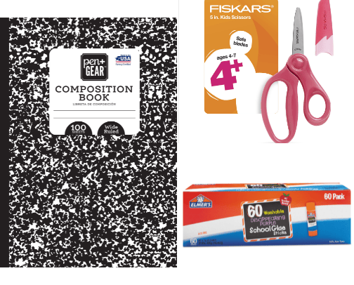 School Supplies 2023-2024 cover photo collage