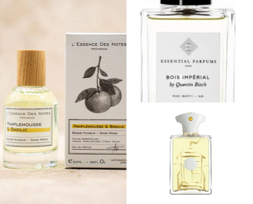 Top 5 Green Scents cover photo collage