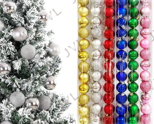 Christmas Tree decorations cover photo collage