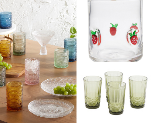 The CUTEST coffee/matcha glasses!! cover photo collage
