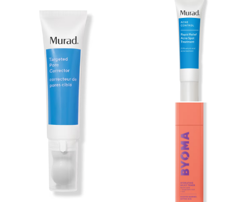 The ONLY products you will see in my skincare drawer! cover photo collage