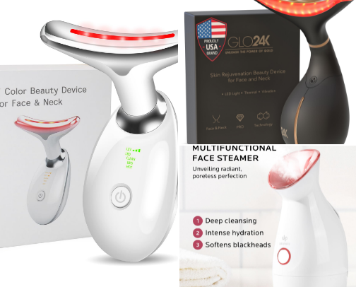 Beauty Device for Enhancing Skin Radiance✨💆🏼‍♀️🫠🛁🧴 cover photo collage