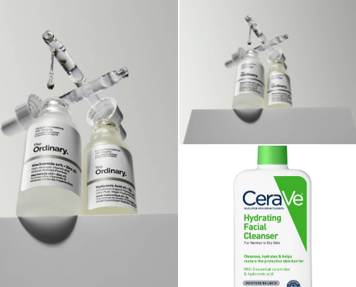 skincare routine that’ll save you! cover photo collage