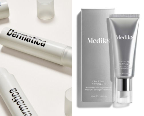 Retinoid Glow Up Recs cover photo collage
