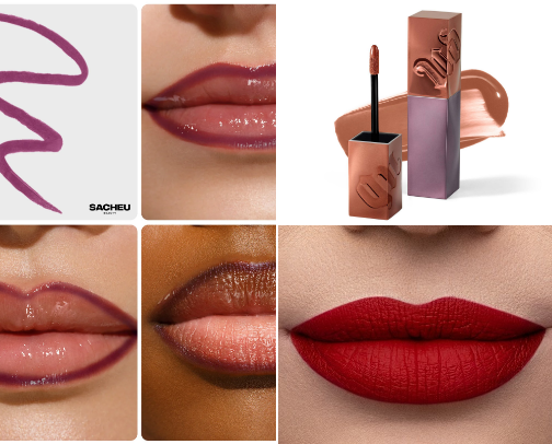 Lipsticks and Glosses.. oh my! cover photo collage