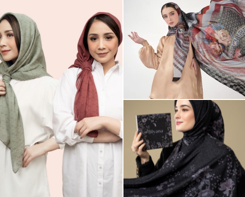Premium Hijab Collection – Voal, Pashmina, Plisket, Winter Voal & Daily Scarf Worth to Buy cover photo collage