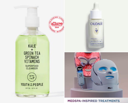 Skincare products for the it girls✨ cover photo collage