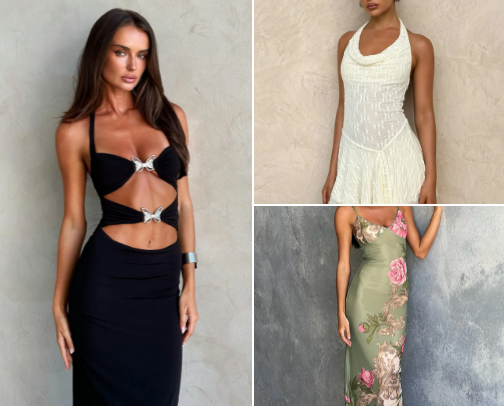 Stunning dresses - makes you look like a goddess cover photo collage