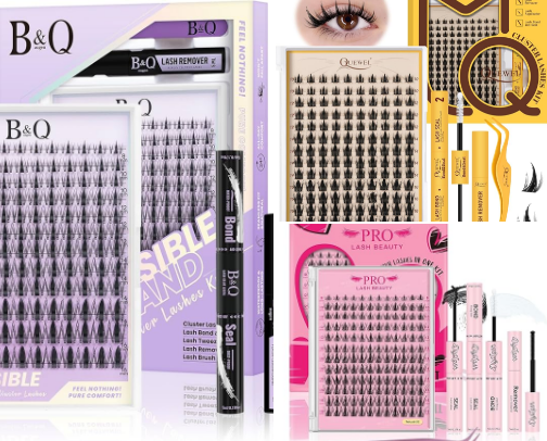 Nice Amazon Lashes cover photo collage