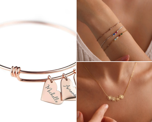 Jewerly lovers cover photo collage