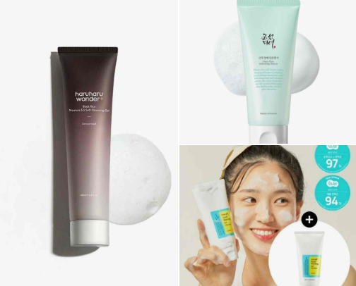 TOP KOREAN CLEANSERS💓 cover photo collage