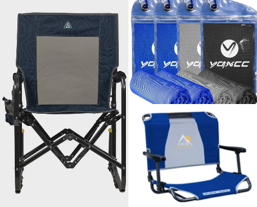 Football game day essentials cover photo collage