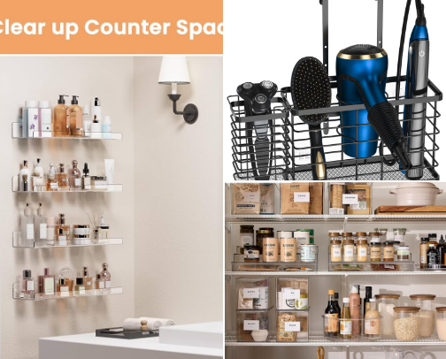 Organization finds from a type B mommy cover photo collage