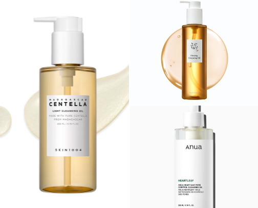 Best Cleansing Oils for Oily & Acne-Prone Skin cover photo collage