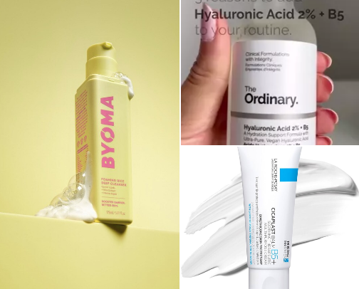 Budget Friendly Skin Care for the Dry Girlies! cover photo collage