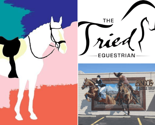 Horses cover photo collage