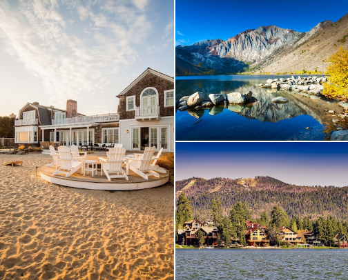 19 Places I'd Stay for My First Trip to California 🌴 | My Favorite VRBO Destinations cover photo collage