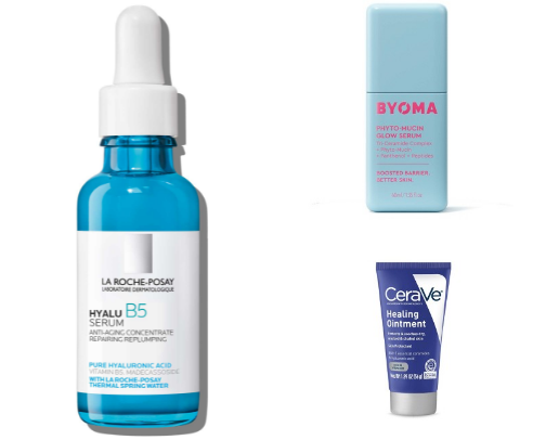 skincare/bodycare cover photo collage