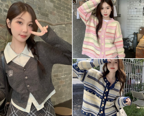 Stylish Korean-Inspired Knitwear for Your Wardrobe cover photo collage