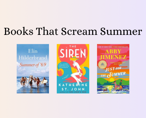 Books That Scream Summer cover photo collage