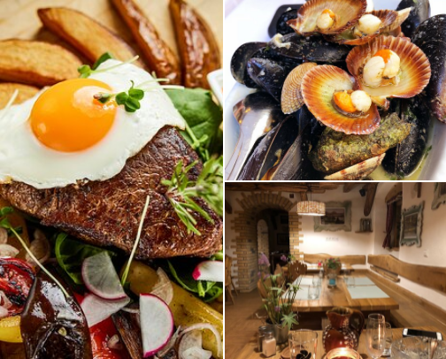 Places to eat -Slovenia cover photo collage