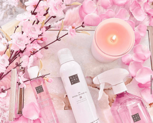 Rituals products 🌸🎀 cover photo collage