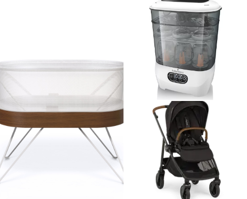 Everything baby: newborn must haves! cover photo collage