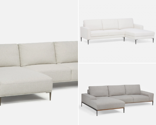 Couch recommendations cover photo collage