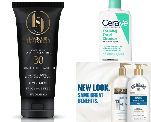 It can't get no better than this! My personal Skincare : Face & Body cover photo collage