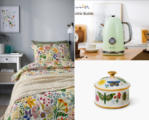 Home goods for retired twee girls cover photo collage