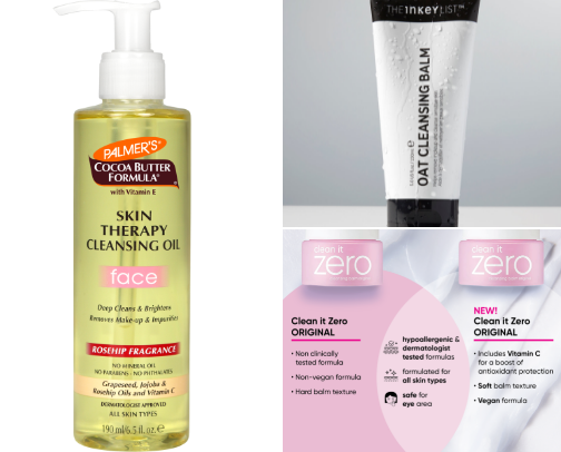 Cleansers to get glass skin on a budget! cover photo collage