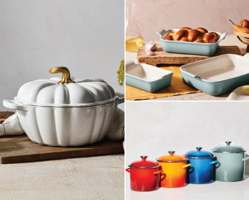The Cozy Kitchen: Beautiful Cookware, Bakeware & Coffee Essentials cover photo collage