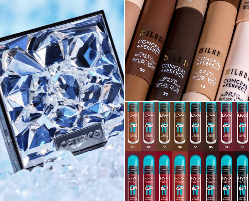 drugstore products cover photo collage