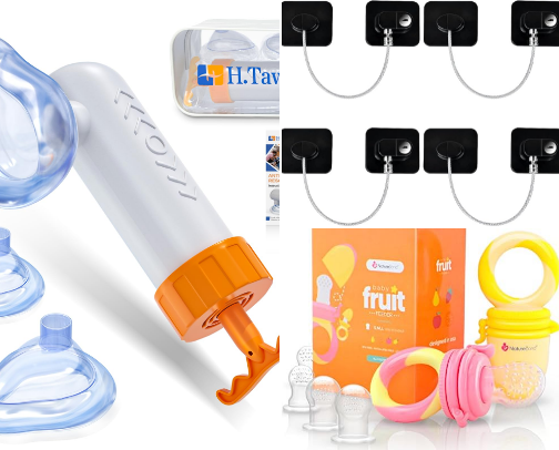 Baby care cover photo collage