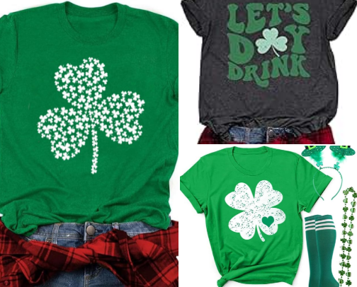 ☘️ St. Patrick’s day goodies ☘️ cover photo collage