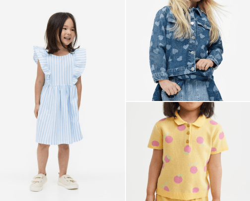 Clothes for kids 👶🏻👧🏼 cover photo collage