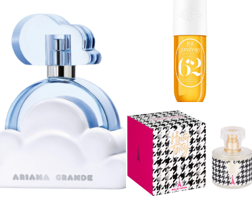 Best perfumes cover photo collage