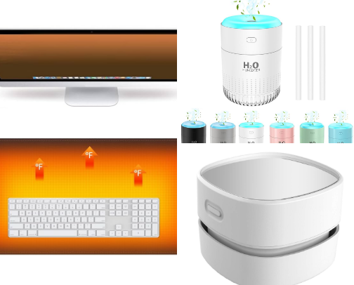 Cozy Creator Setup cover photo collage