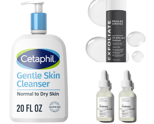 My Acne Journey: Skincare That Actually Helped cover photo collage