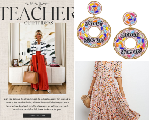 Teacher wardrobe must-haves that every Elementary teacher needs! And more! cover photo collage