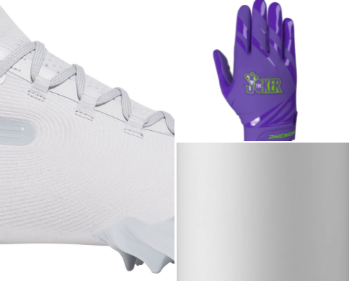 Flag foot ball game day essentials cover photo collage