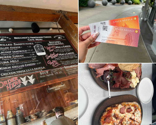 How we spent our time in Seattle ☔️ cover photo collage