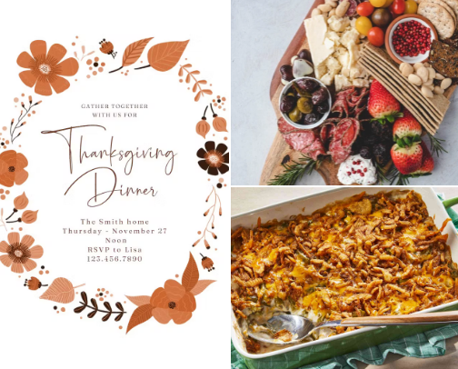 Quick and Easy ideas for a Fantastic Friendsgiving cover photo collage