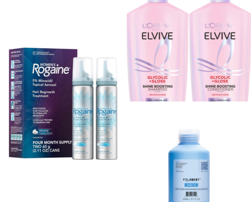 Hair Products cover photo collage