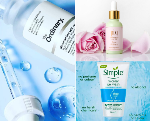 My favorite skincare products✨️🫧 cover photo collage