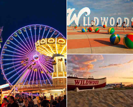 Wildwood NJ recs 🏖️ cover photo collage