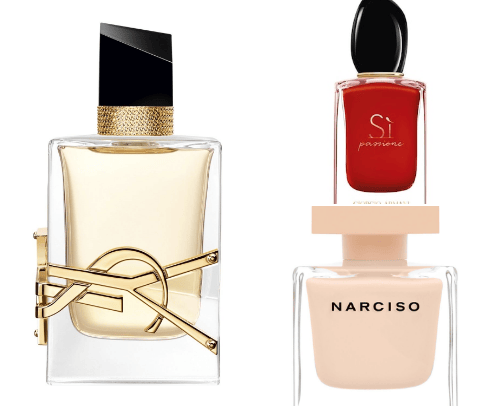 My favorite perfumes cover photo collage