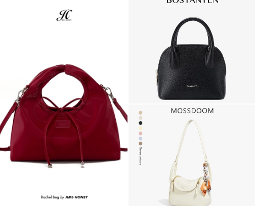 Soft Girl Bags on a Budget cover photo collage